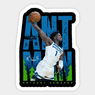 Anthony Edwards Sticker